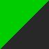 Verde lima / Negro metalizado