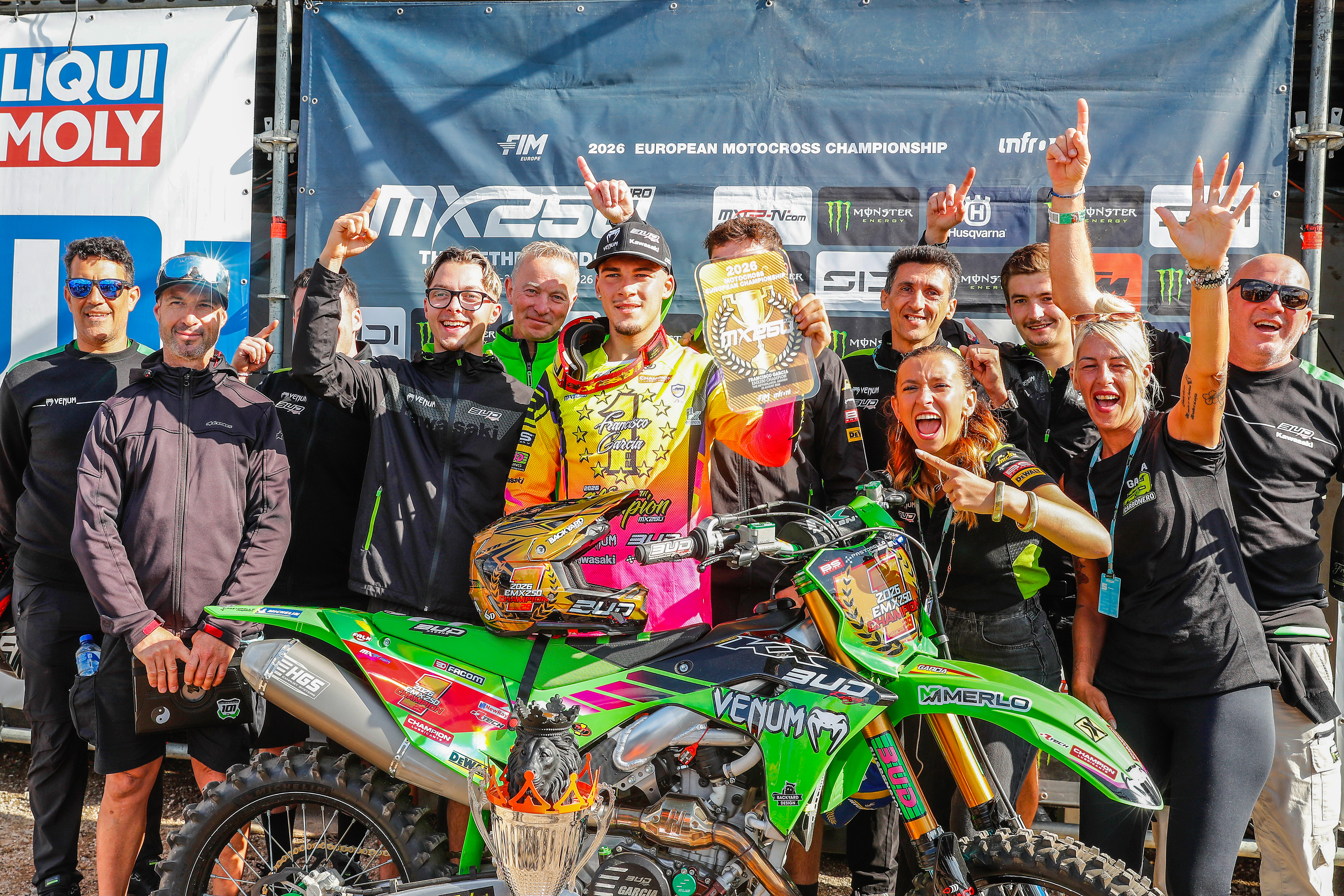Francisco Garcia es Campeón de EMX250 