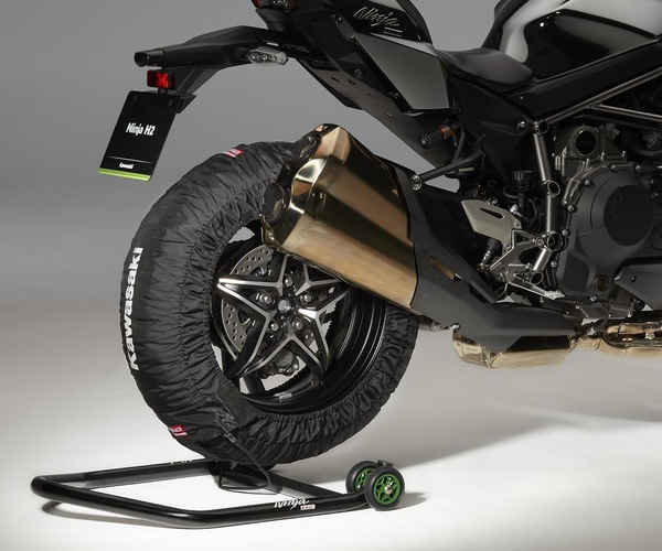 Juego de calentadores de neumáticos (negro)