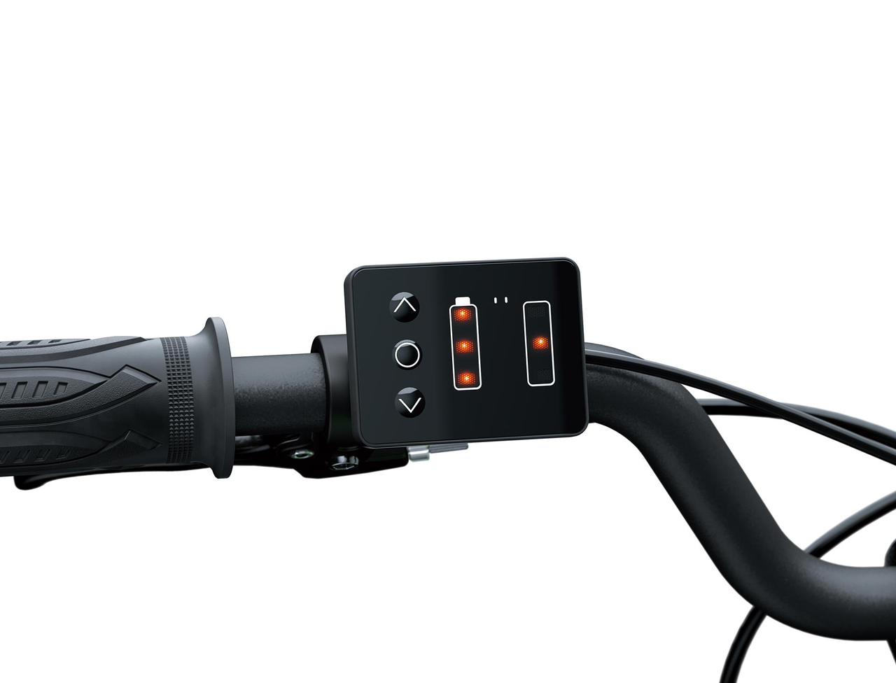 Velocidad máxima de 39 km/h con tres modos de velocidad seleccionables