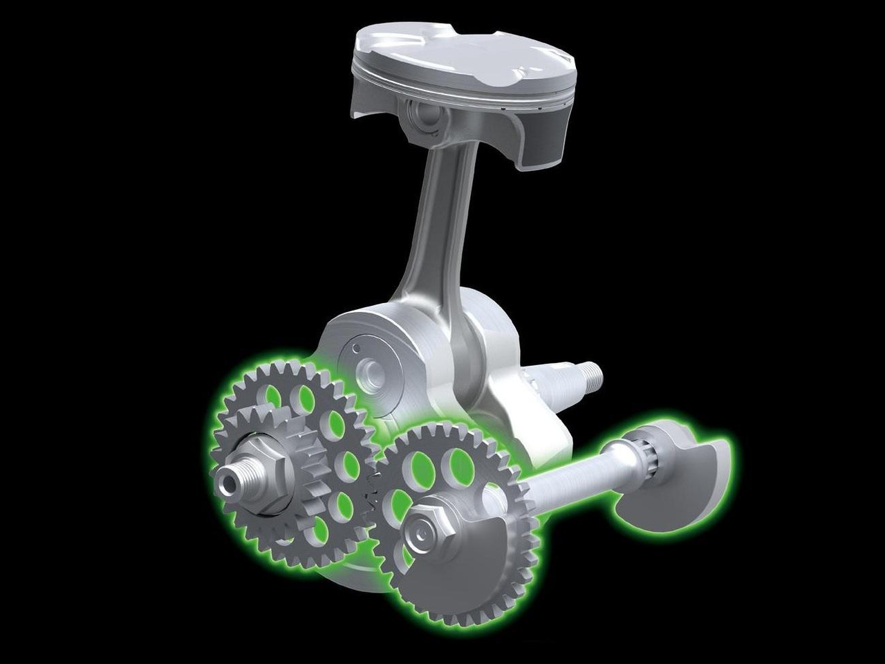 Eje de equilibrado primario de un solo árbol