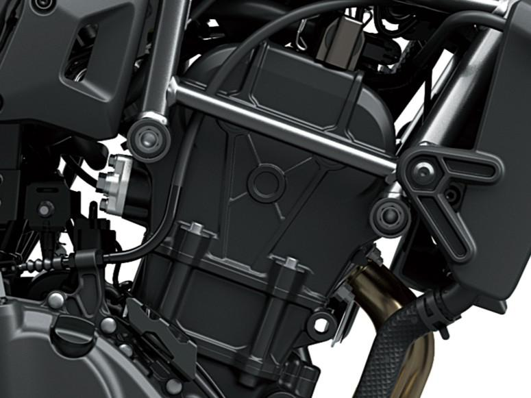 Motor bicilíndrico en paralelo derivado de Ninja con sólidas prestaciones a bajo régimen