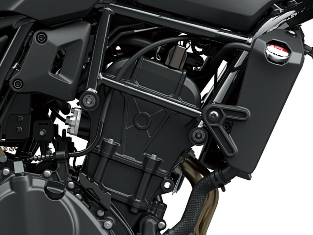 Motor bicilíndrico en paralelo derivado de Ninja con sólidas prestaciones a bajo régimen