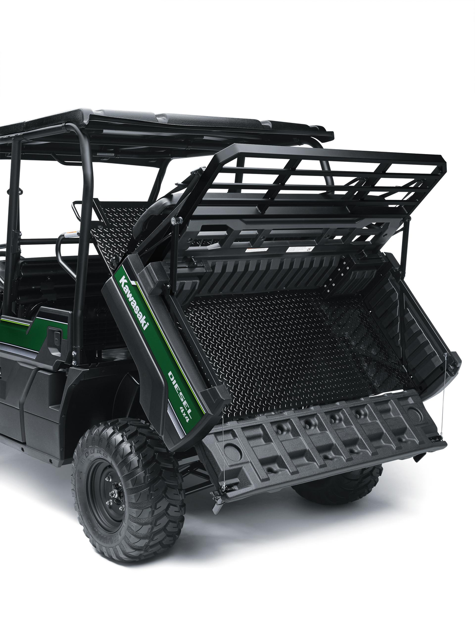 Caja de carga basculante asistida por gas