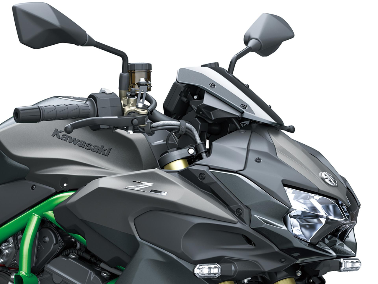 Manillar tipo Fat y mandos en el manillar