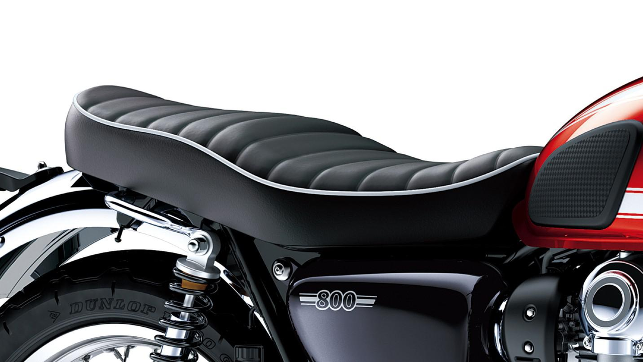 Posición de conducción de estilo vintage: asiento