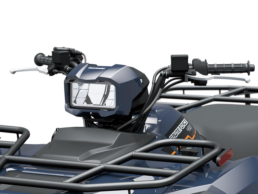 Luz LED montada en el manillar