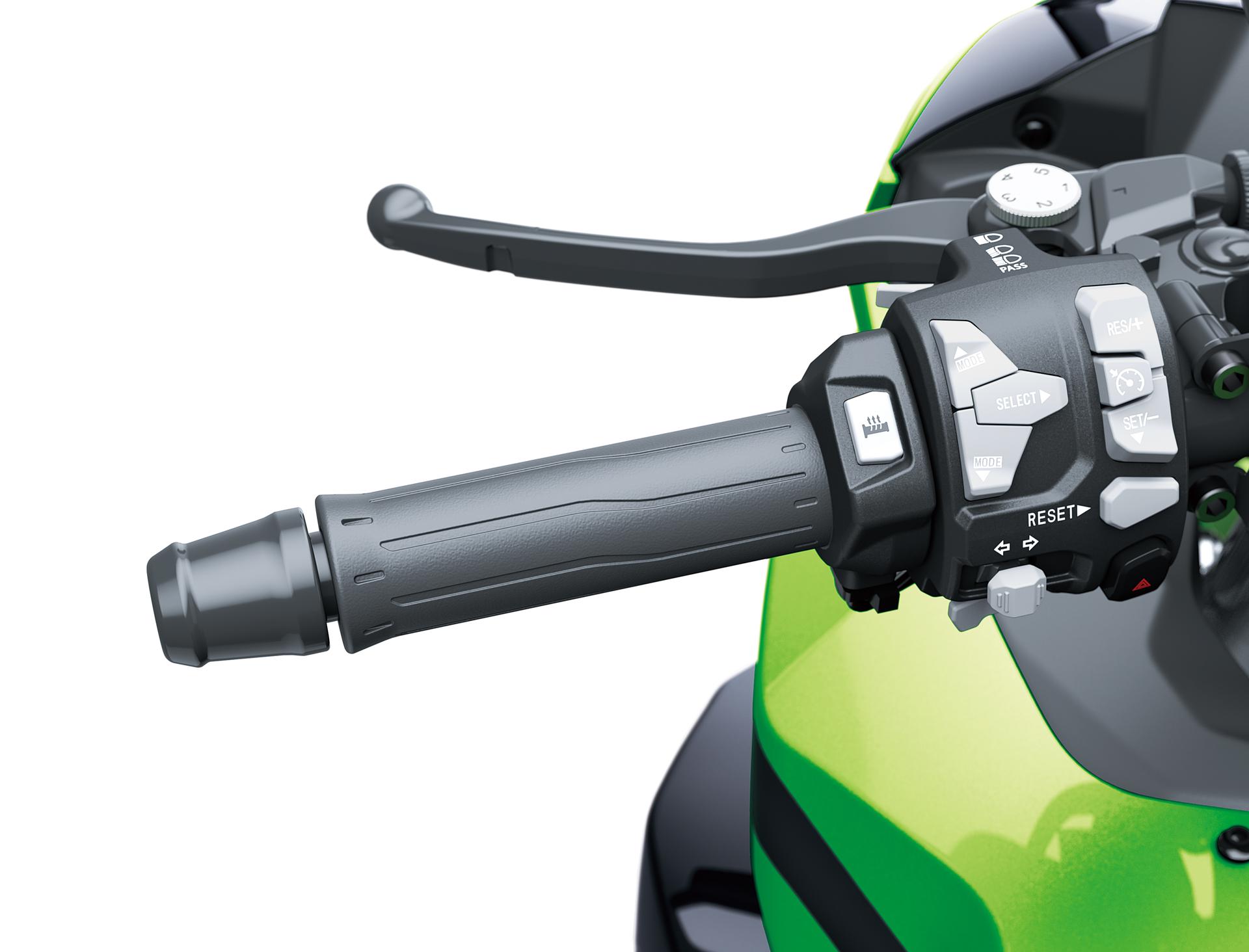 Juego de puños calefactables (Ninja 1100SX)