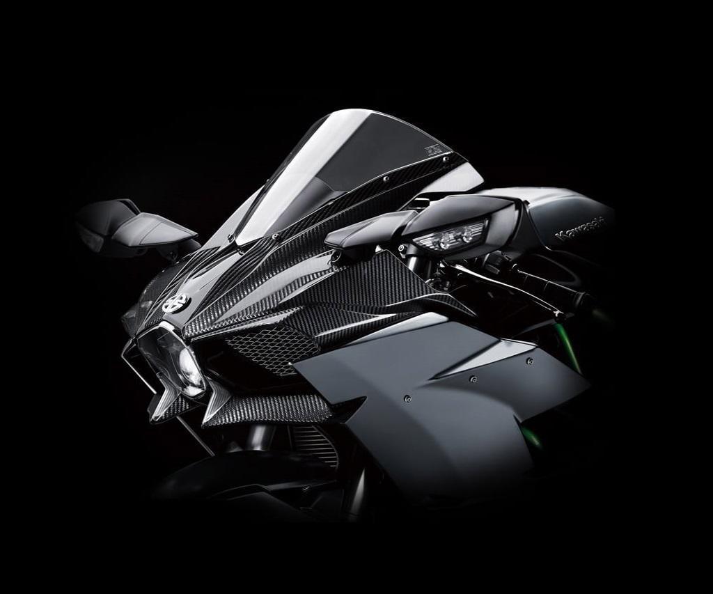 Kit de carenado superior de fibra de carbono (Ninja H2)