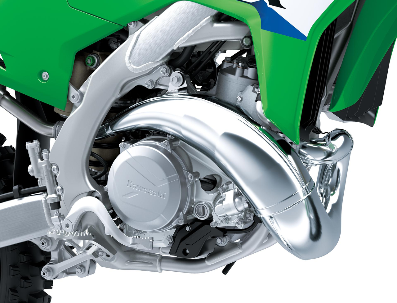 Nuevo sistema de válvula de escape diseñado específicamente para el motor de 2 tiempos