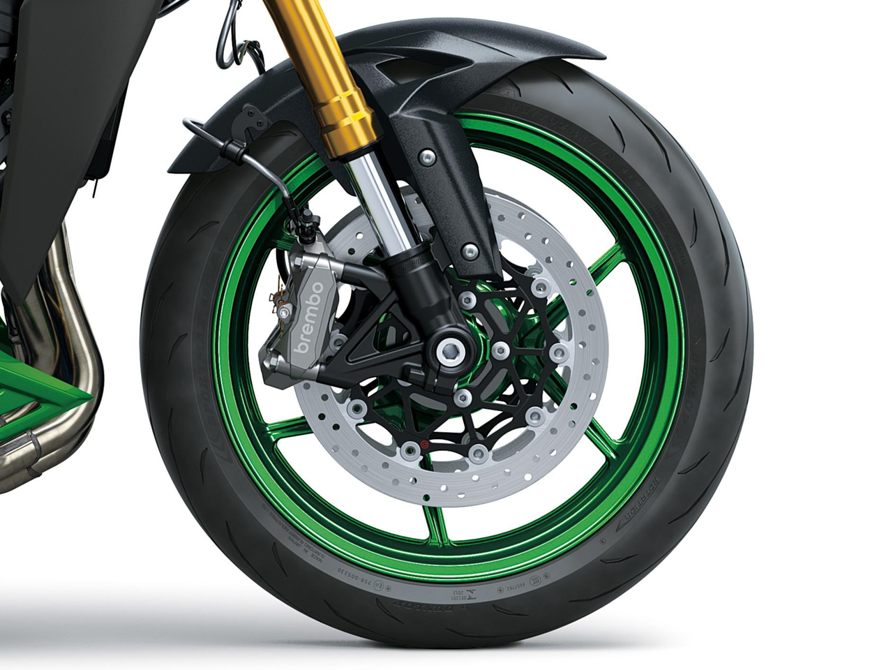 Frenos delanteros Brembo y suspensión Öhlins