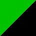 Verde metalizado / Negro metalizado