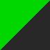 Verde lima / Negro metalizado