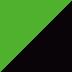 Verde lima / Negro mate