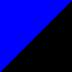 Azul plasma / Negro metalizado