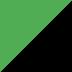 Verde mate / Negro metalizado